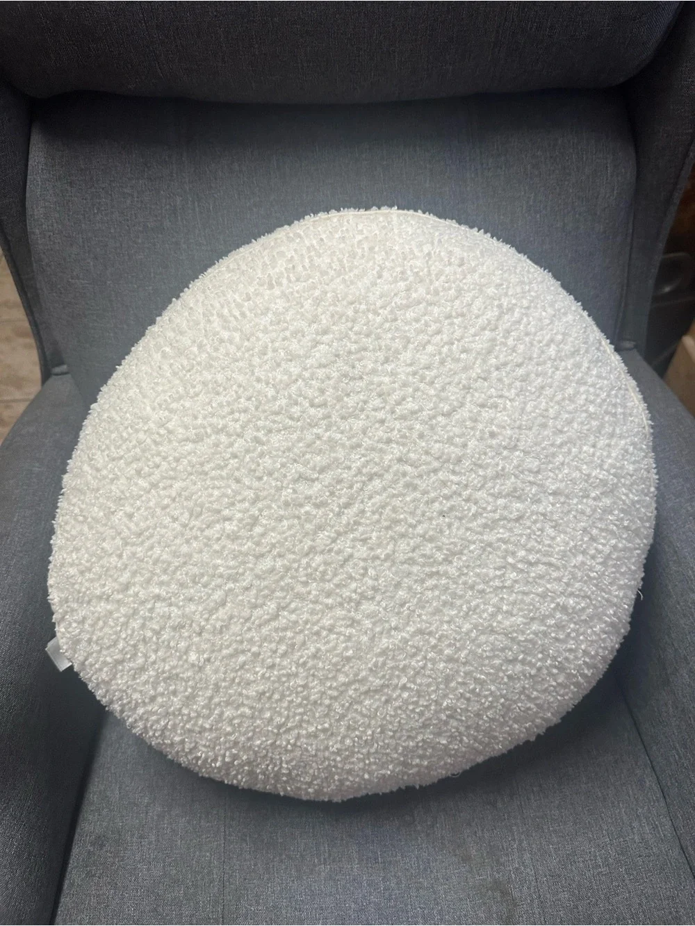 Boucle Smiley Get Cushy Cushion by Smiley